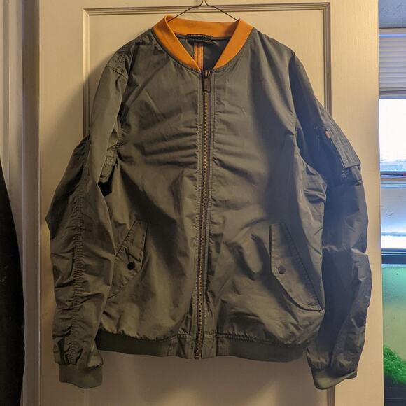 Scotch and Soda Mens Bomber Jacket - Picture 8 of 9